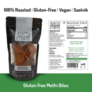 Roasted Gluten Free Methi Bites