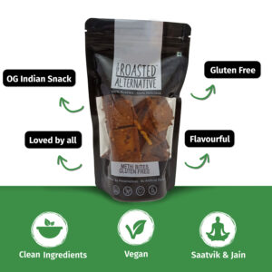 Roasted Gluten Free Methi Bites