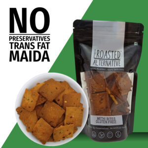 Roasted Gluten Free Methi Bites