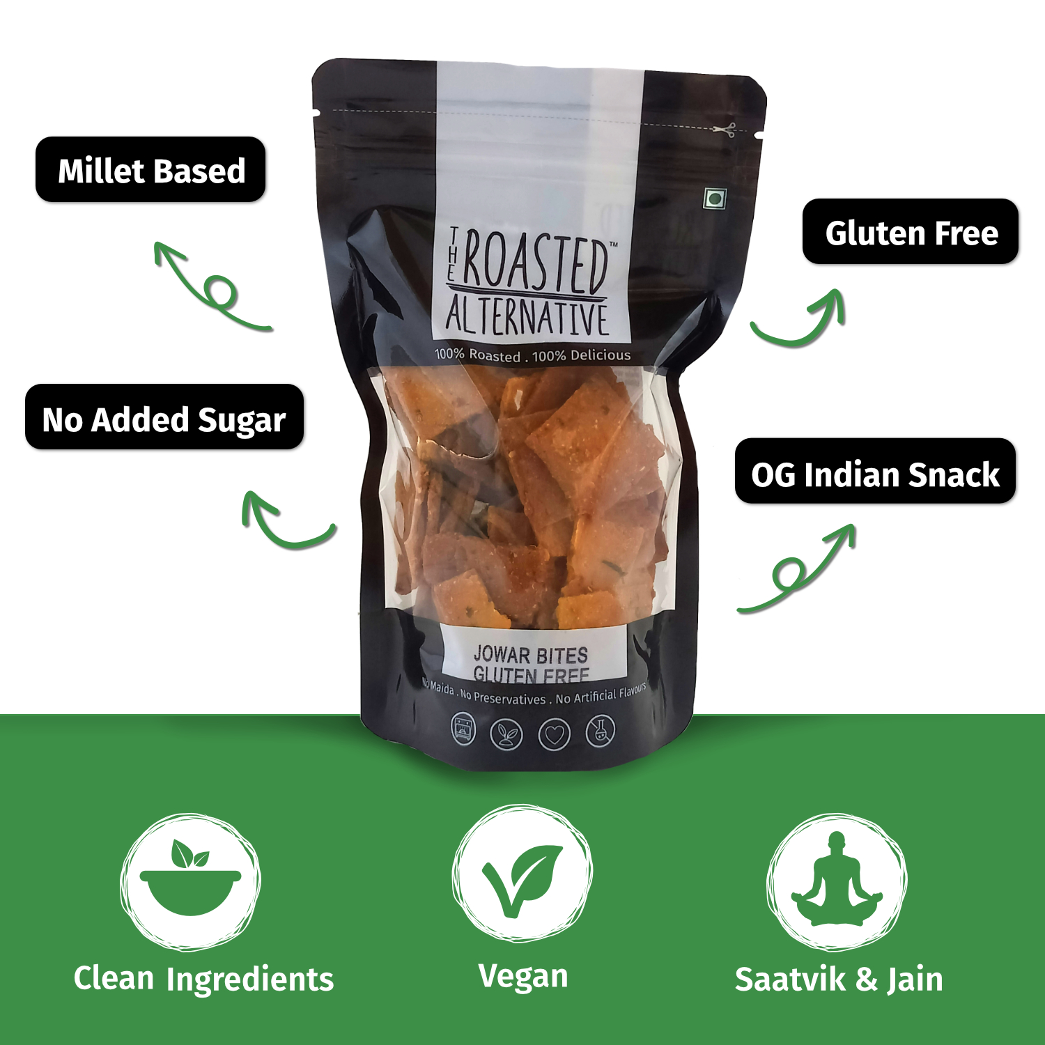 Roasted Gluten Free Jowar Bites