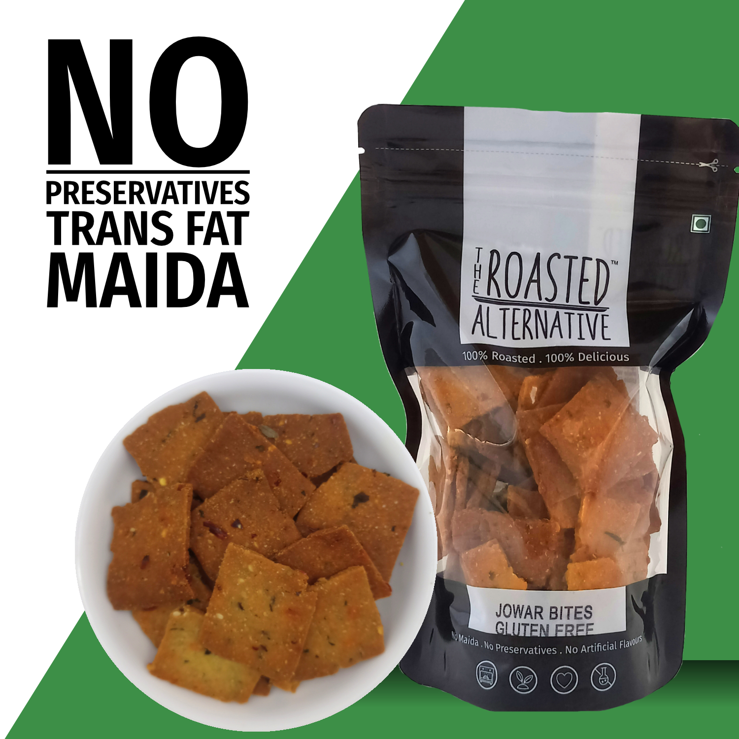 Roasted Gluten Free Jowar Bites