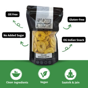 Roasted Oil Free Nendran Banana Wafers