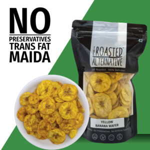 Roasted Oil Free Nendran Banana Wafers