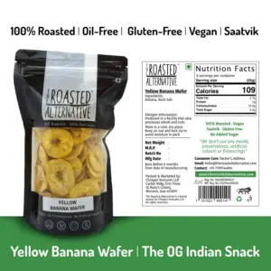 Roasted Yellow Banana Wafers