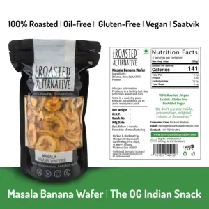 Roasted Masala Banana Wafers