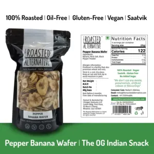 Roasted Pepper Banana Wafers