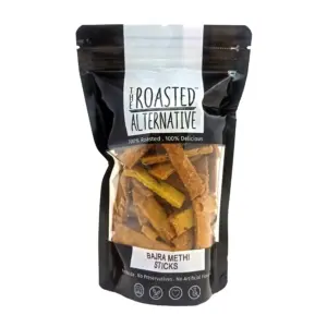 Roasted Whole Wheat and Bajra Methi Sticks