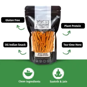 Roasted Spicy Gram Flour Sticks