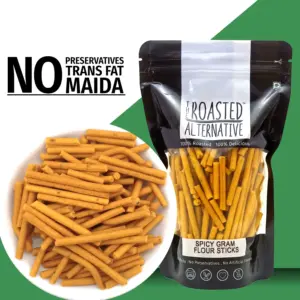 Roasted Spicy Gram Flour Sticks
