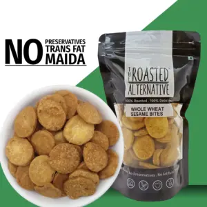 Roasted Whole Wheat With Sesame Bites